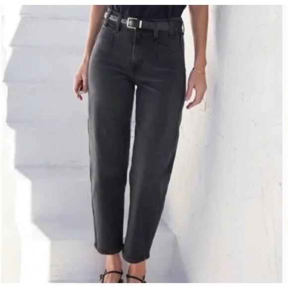 AYR The Beat Uni Wash Women’s Barrel Leg Jeans Size 33 - Picture 1 of 9
